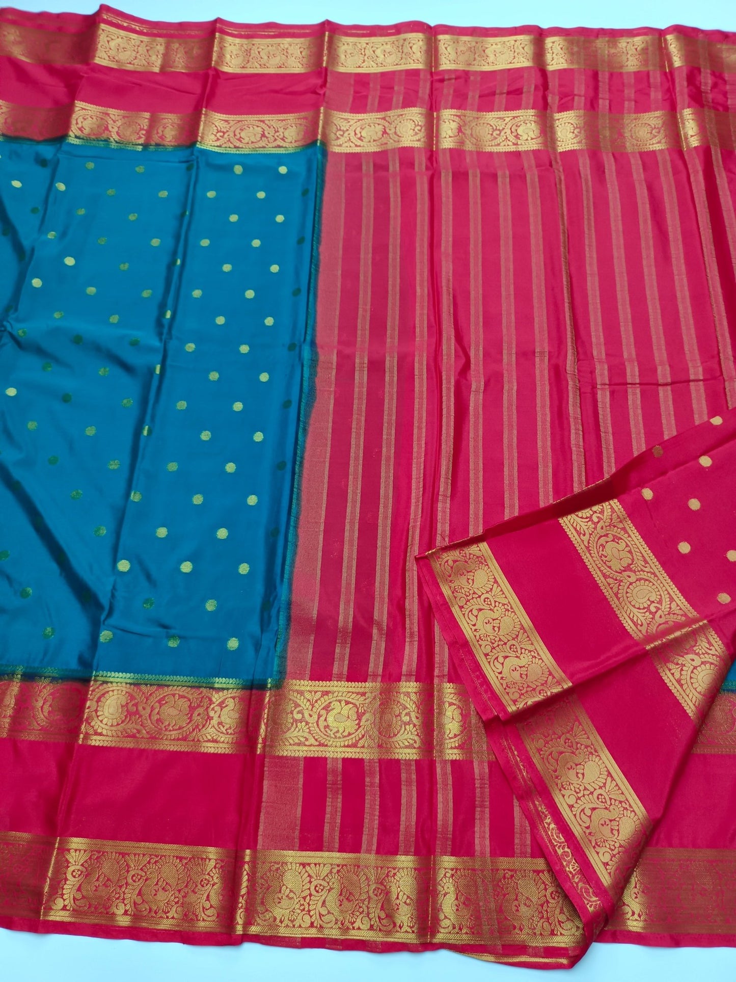 CREPE SILK SAREE - B S CHANNABASAPPA & SONS