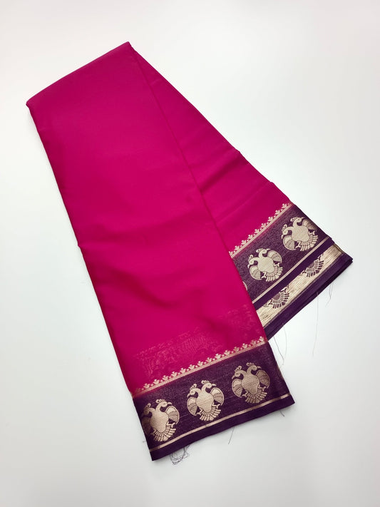 CREPE SILK SAREE - B S CHANNABASAPPA & SONS
