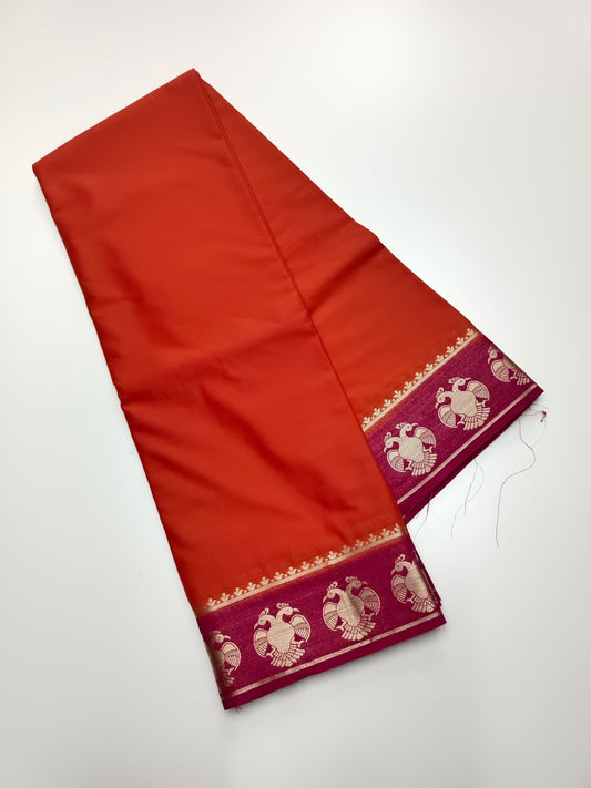 CREPE SILK SAREE - B S CHANNABASAPPA & SONS