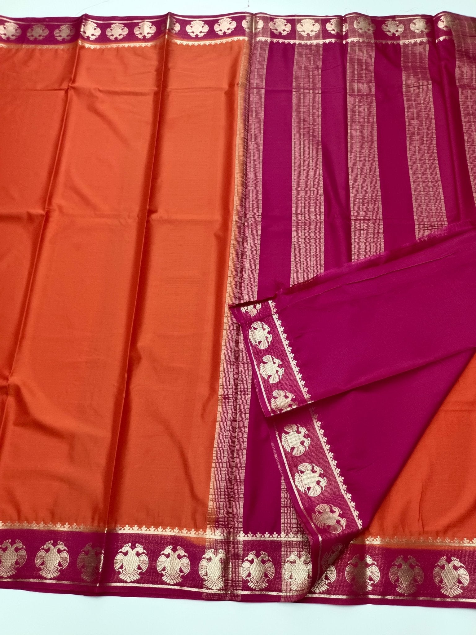 CREPE SILK SAREE - B S CHANNABASAPPA & SONS