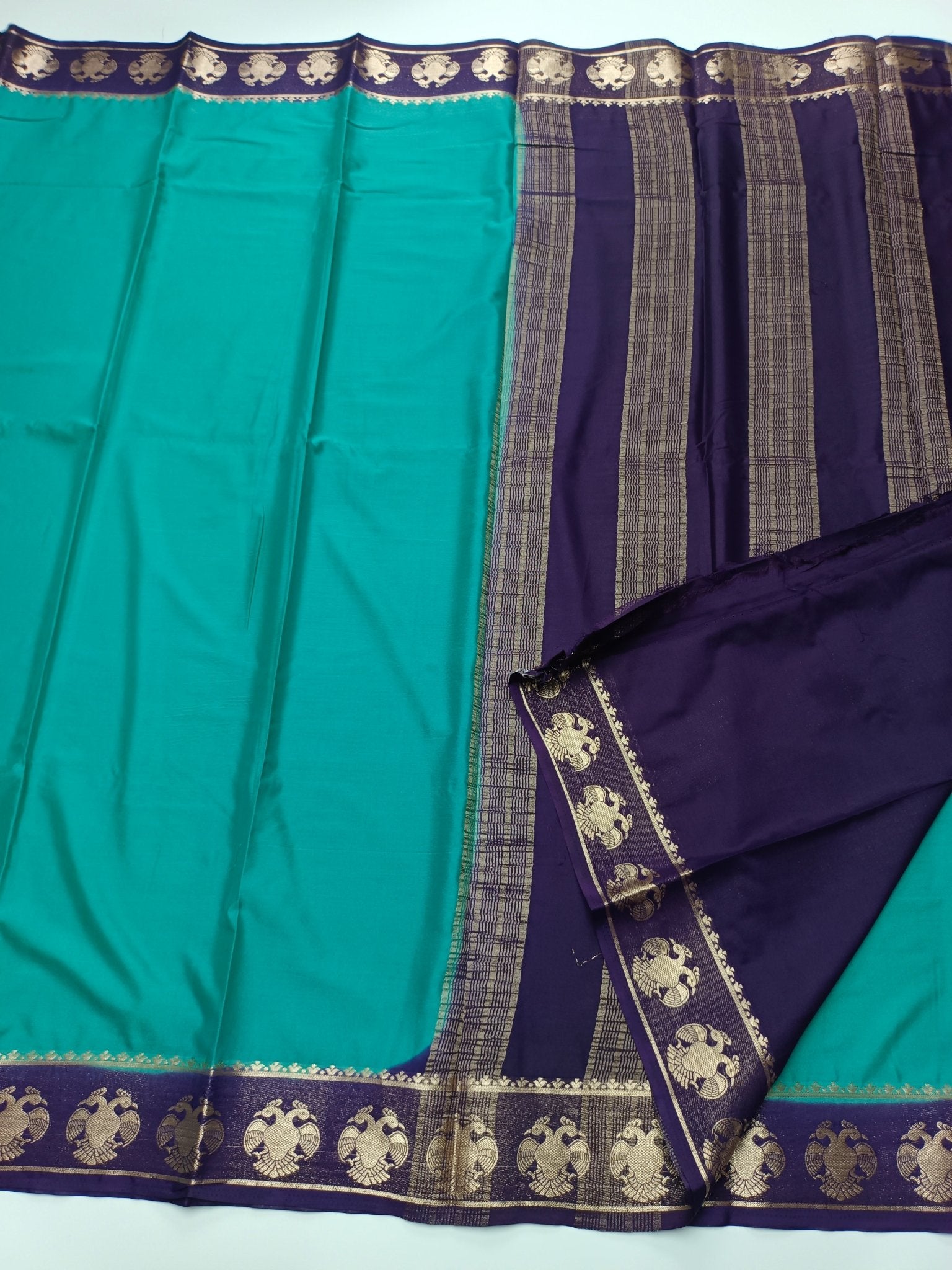 CREPE SILK SAREE - B S CHANNABASAPPA & SONS