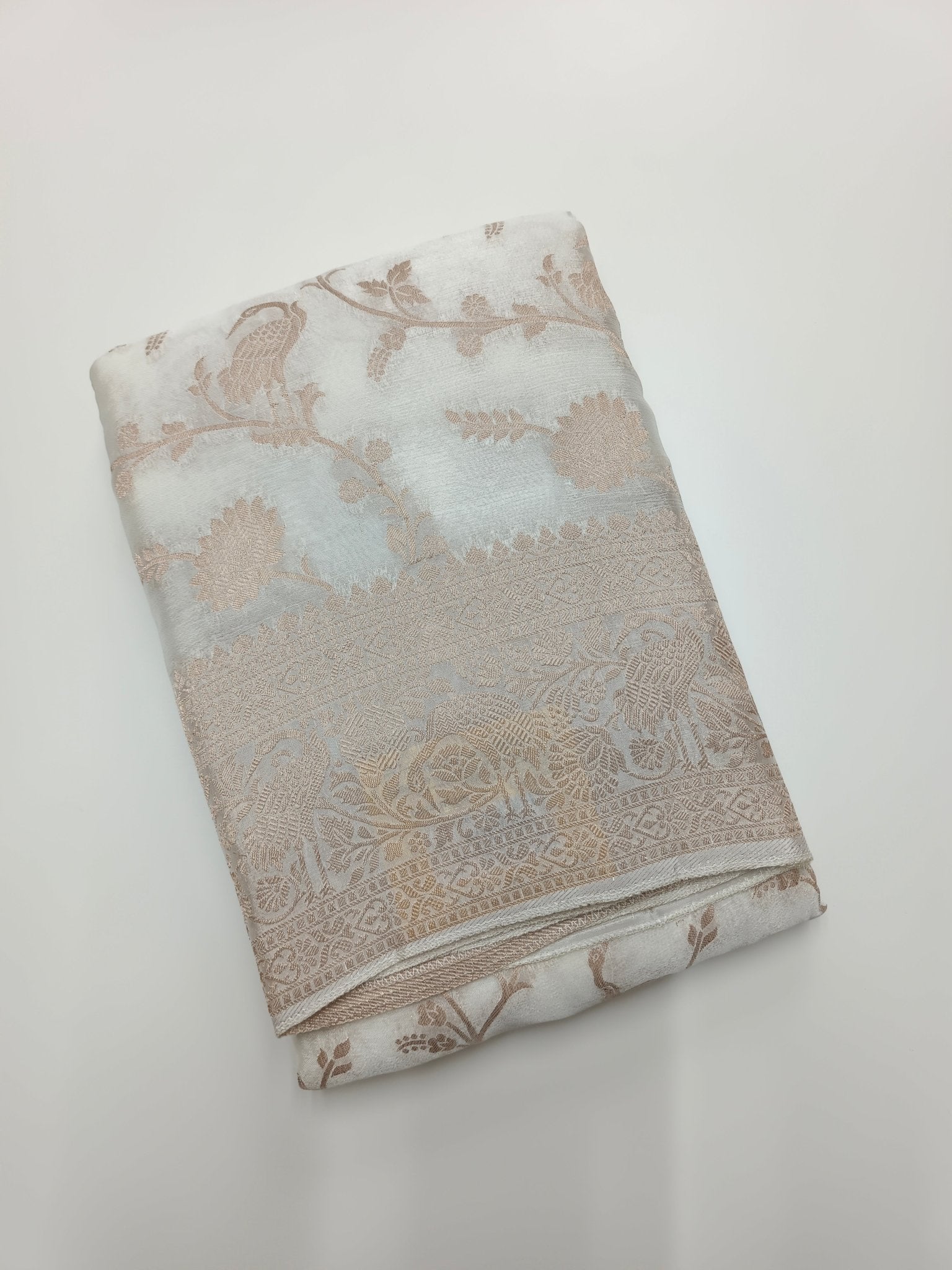 VISCOPE CREPE SILK SAREE - B S CHANNABASAPPA & SONS