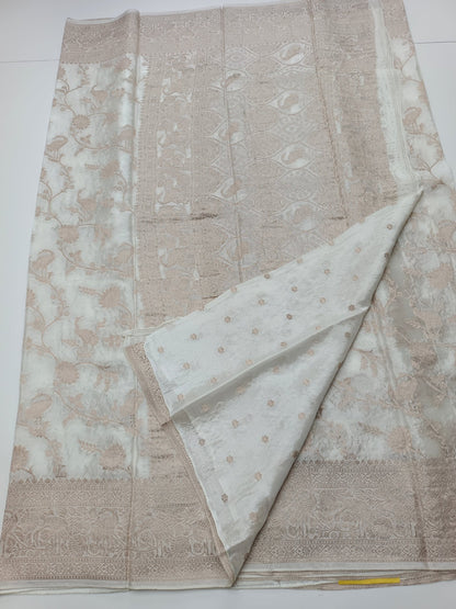 VISCOPE CREPE SILK SAREE - B S CHANNABASAPPA & SONS