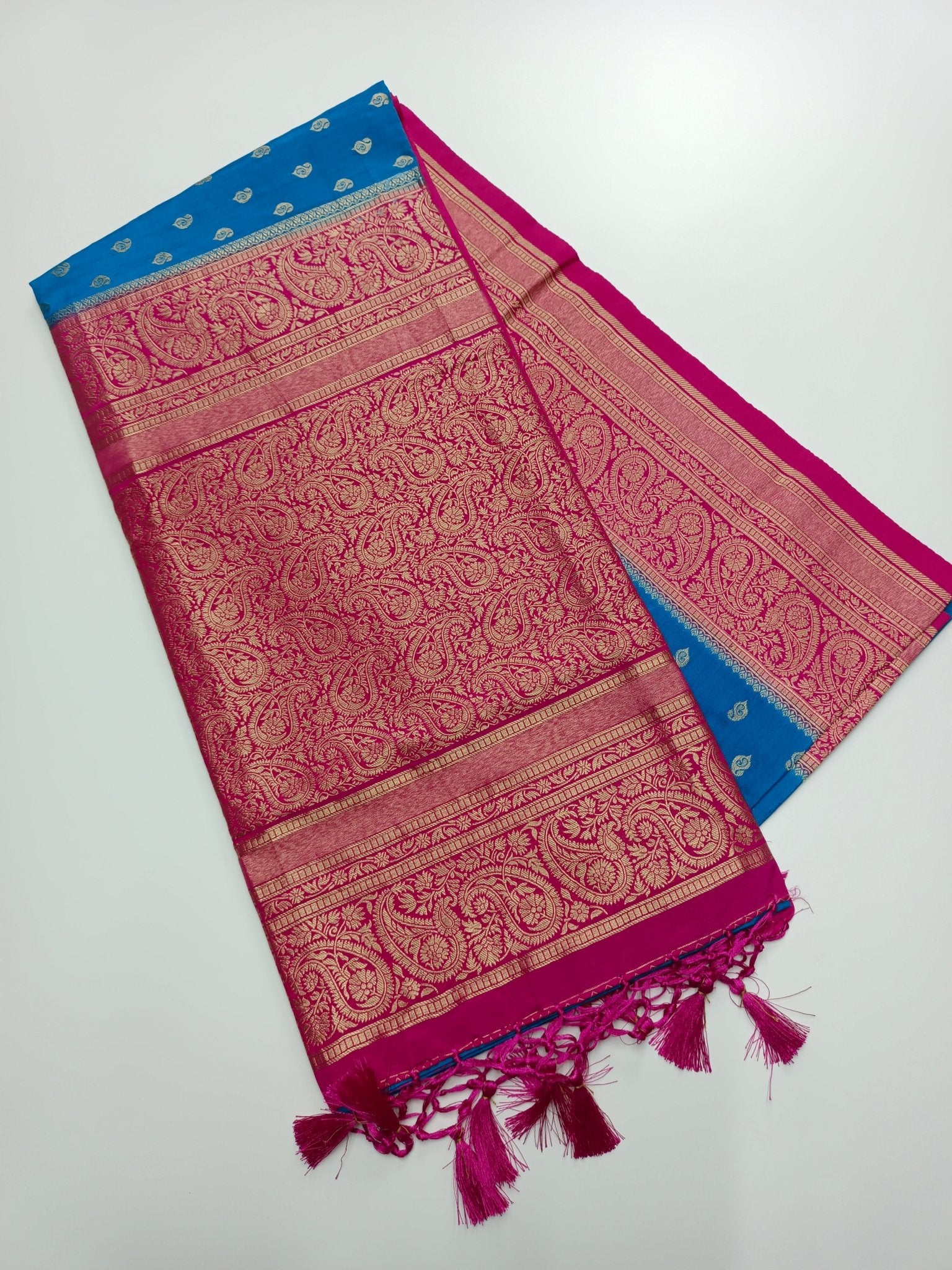 FANCY SOFT SILK SAREE - B S CHANNABASAPPA & SONS