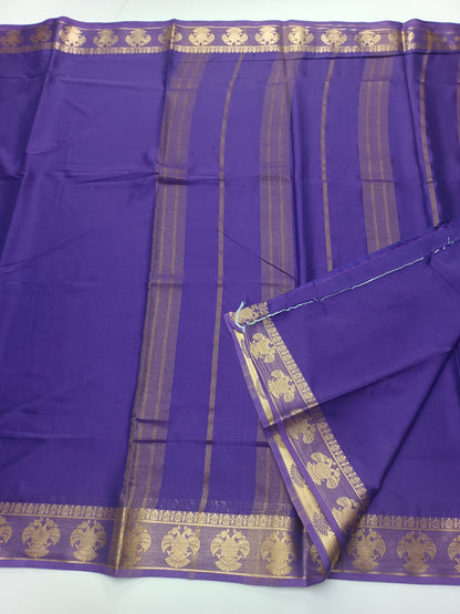 ART CREPE SILK SAREE - B S CHANNABASAPPA & SONS