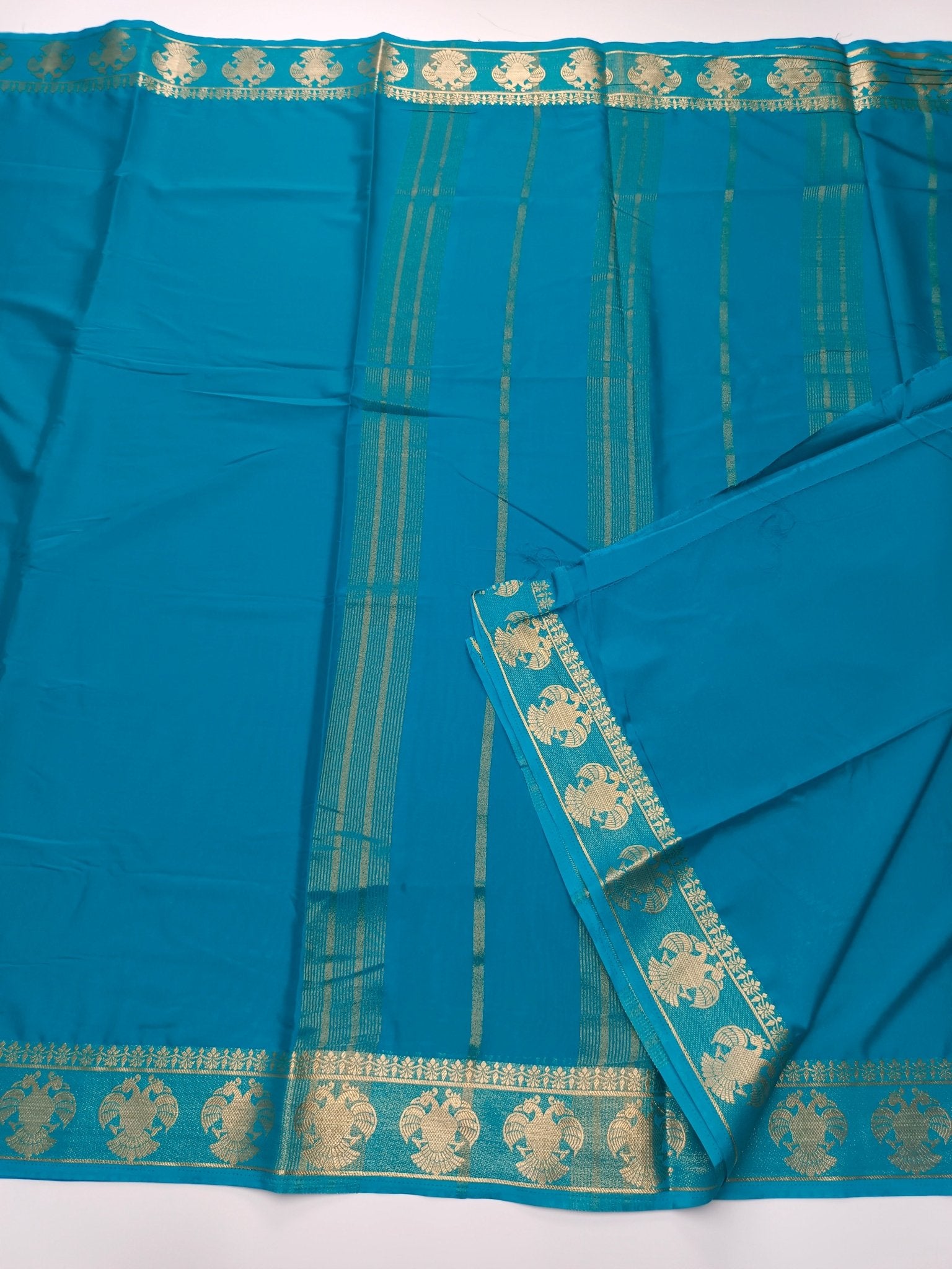 ART CREPE SILK SAREE - B S CHANNABASAPPA & SONS