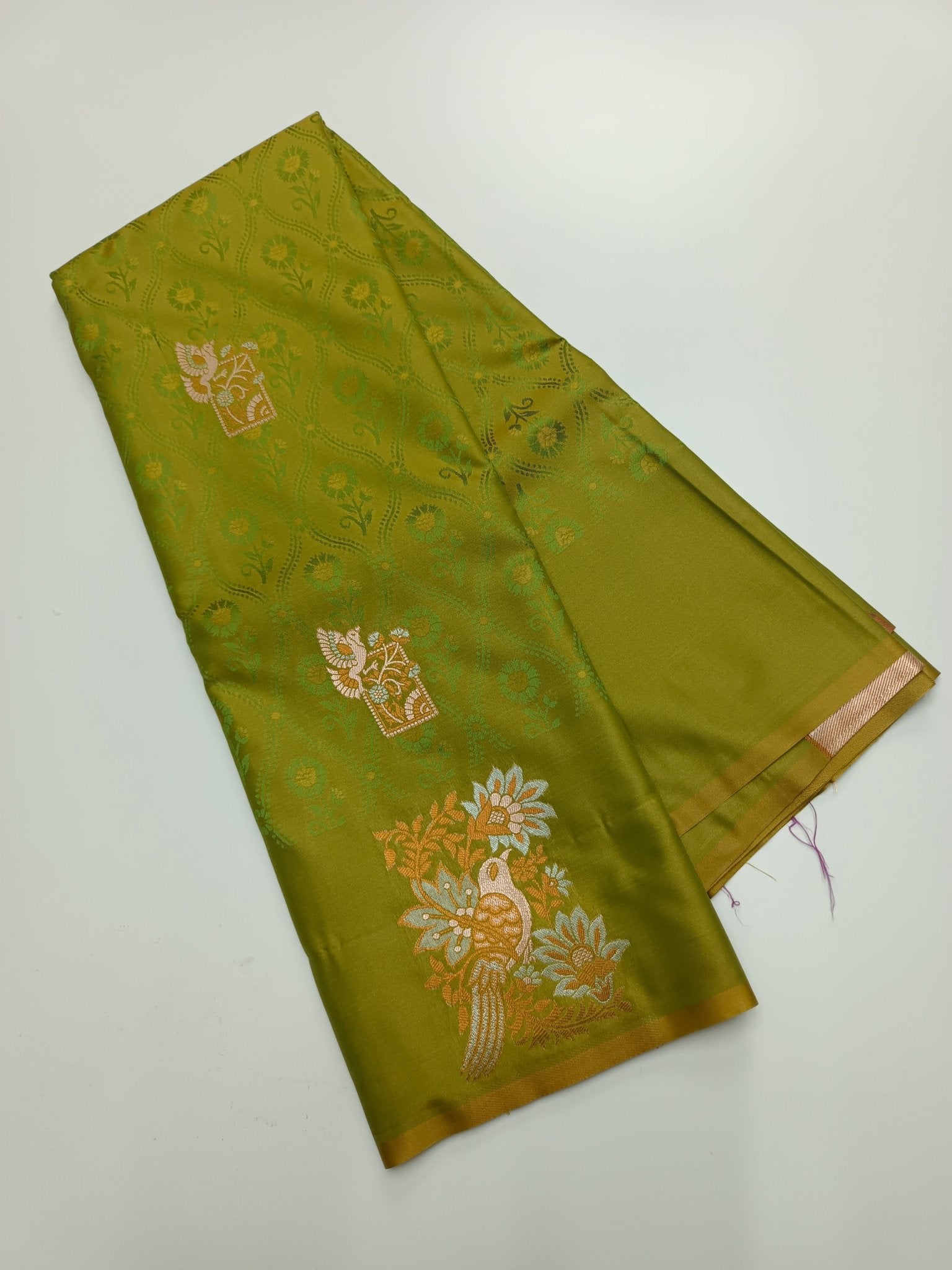 FANCY SOFT SILK SAREE - B S CHANNABASAPPA & SONS