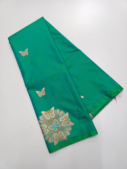 FANCY SOFT SILK SAREE - B S CHANNABASAPPA & SONS