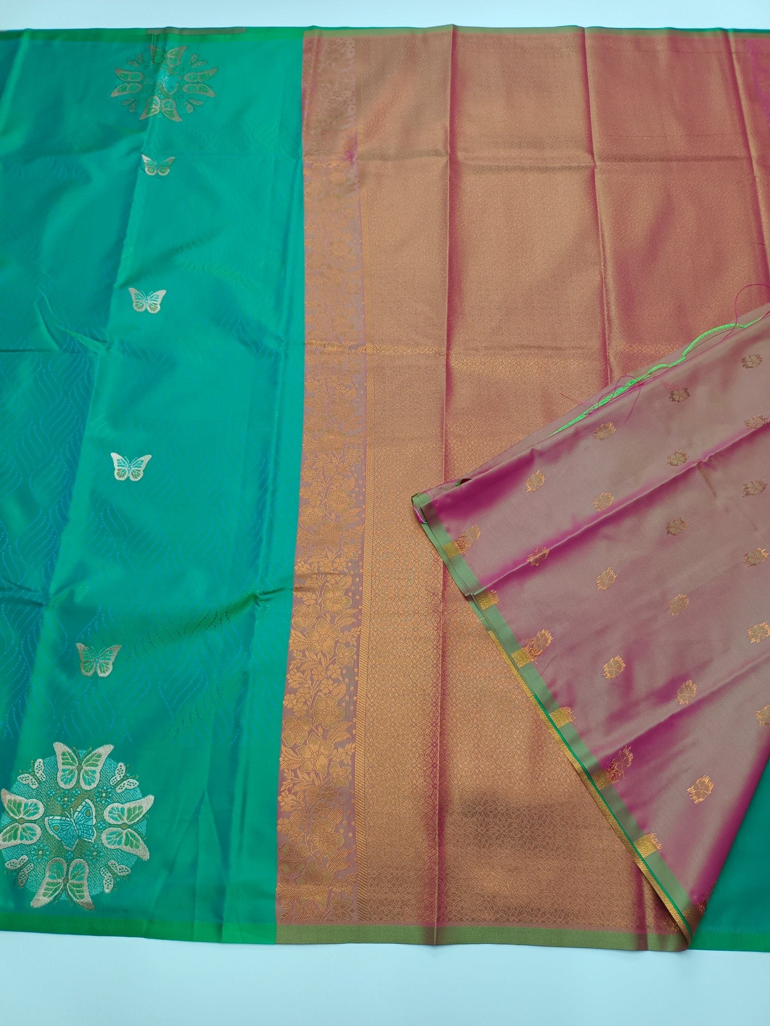 FANCY SOFT SILK SAREE - B S CHANNABASAPPA & SONS