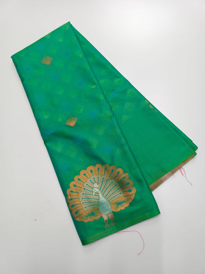 FANCY SOFT SILK SAREE - B S CHANNABASAPPA & SONS