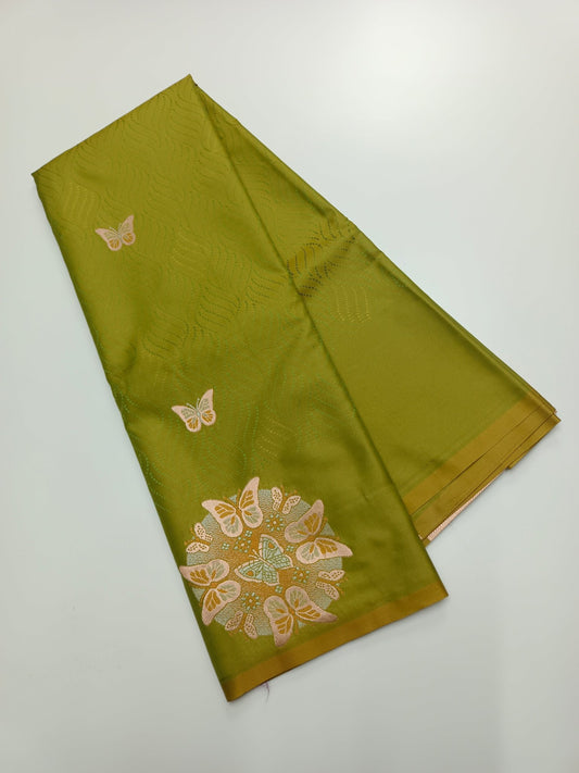 FANCY SOFT SILK SAREE - B S CHANNABASAPPA & SONS