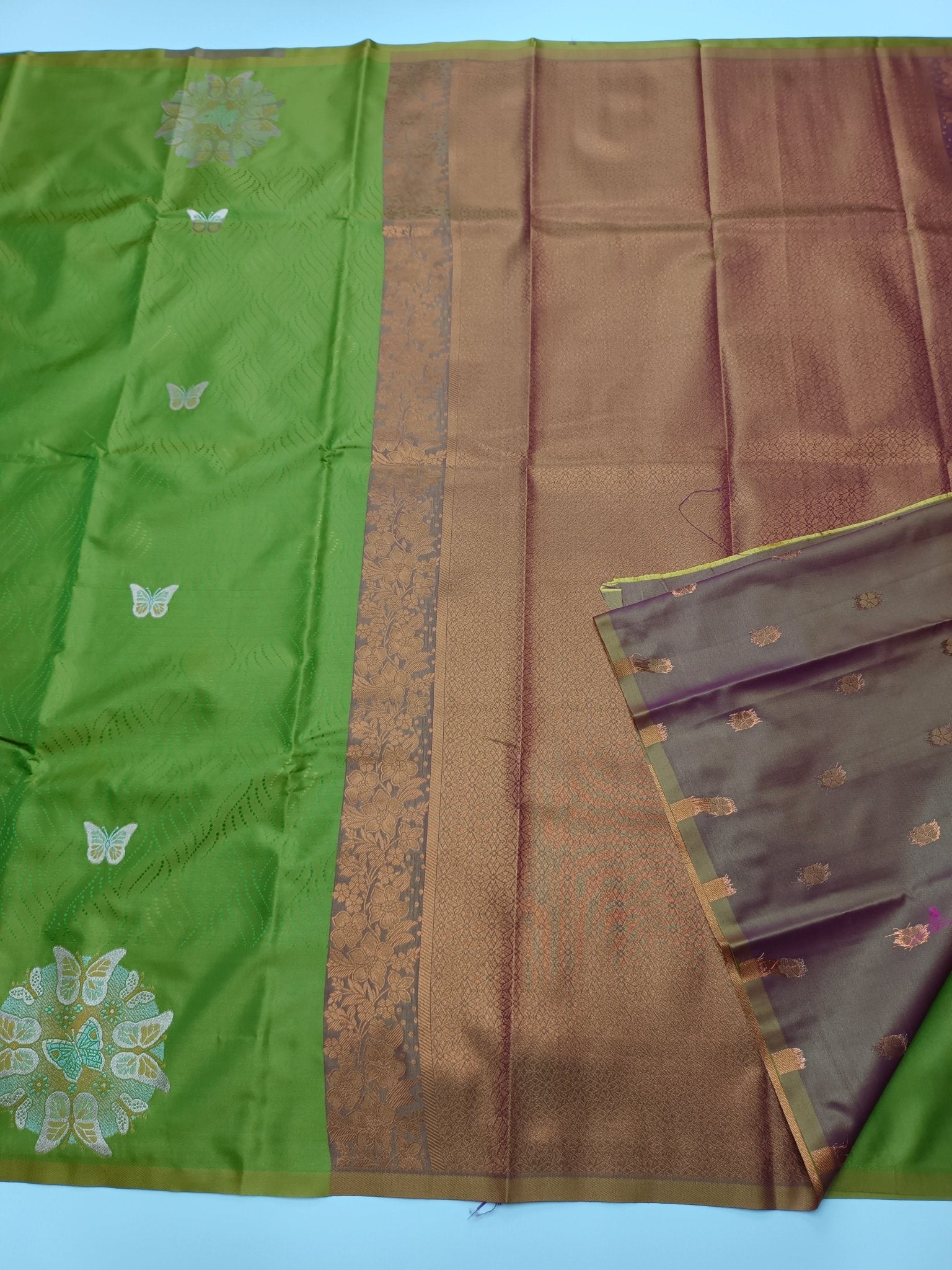 FANCY SOFT SILK SAREE - B S CHANNABASAPPA & SONS