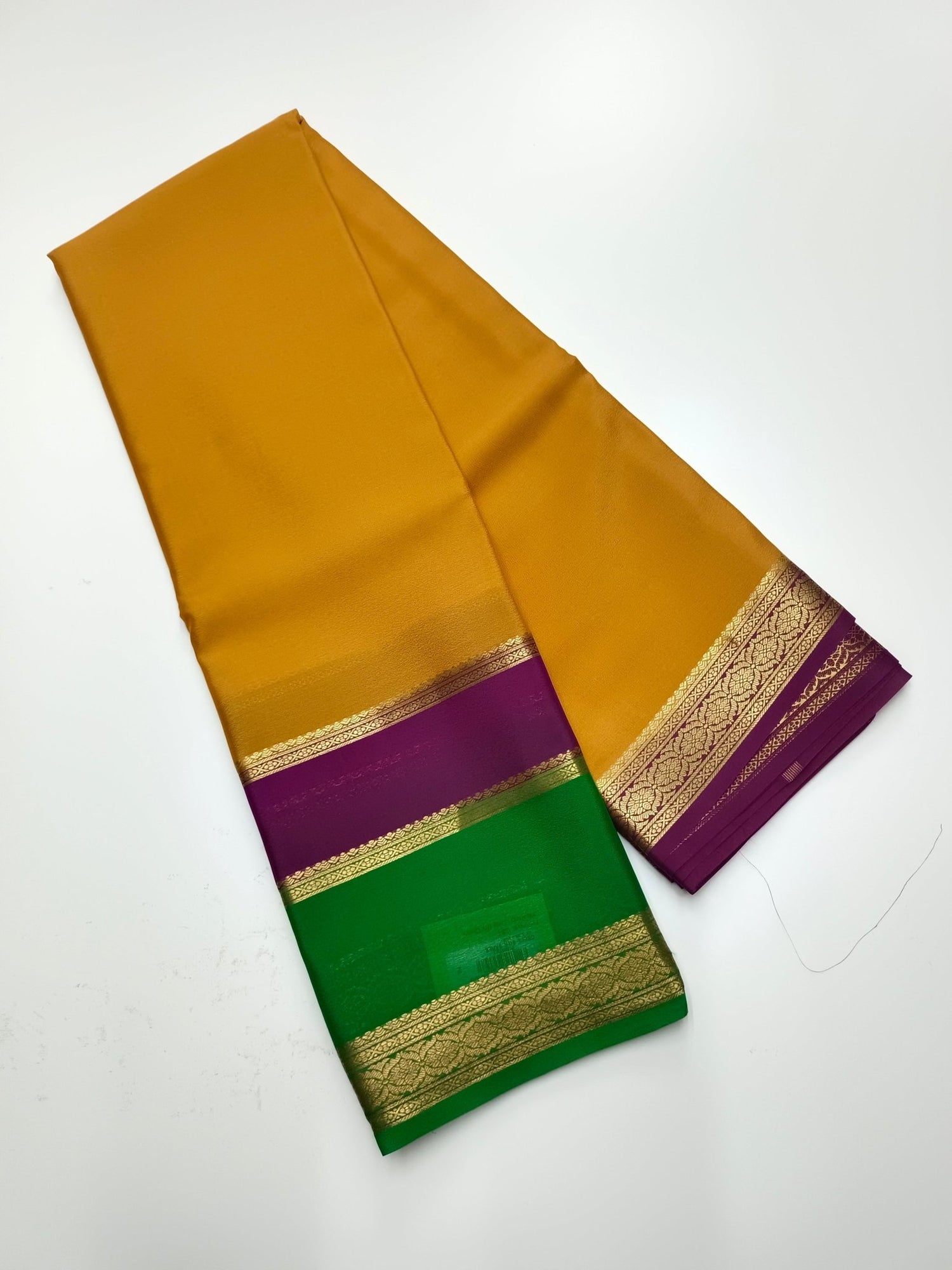 PURE CREPE SILK SAREE - B S CHANNABASAPPA & SONS