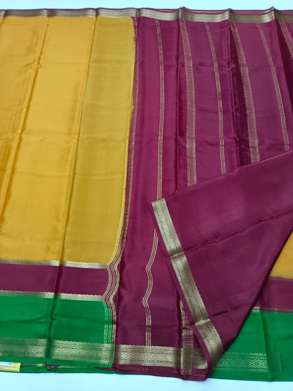 PURE CREPE SILK SAREE - B S CHANNABASAPPA & SONS