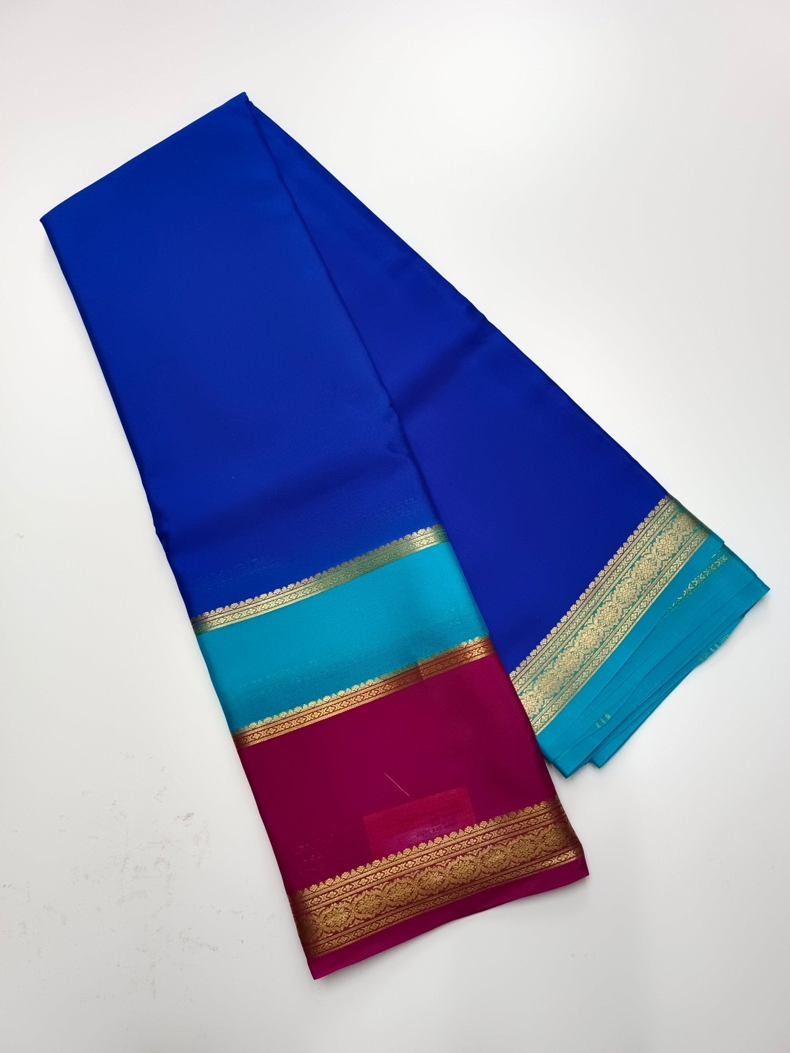PURE CREPE SILK SAREE - B S CHANNABASAPPA & SONS