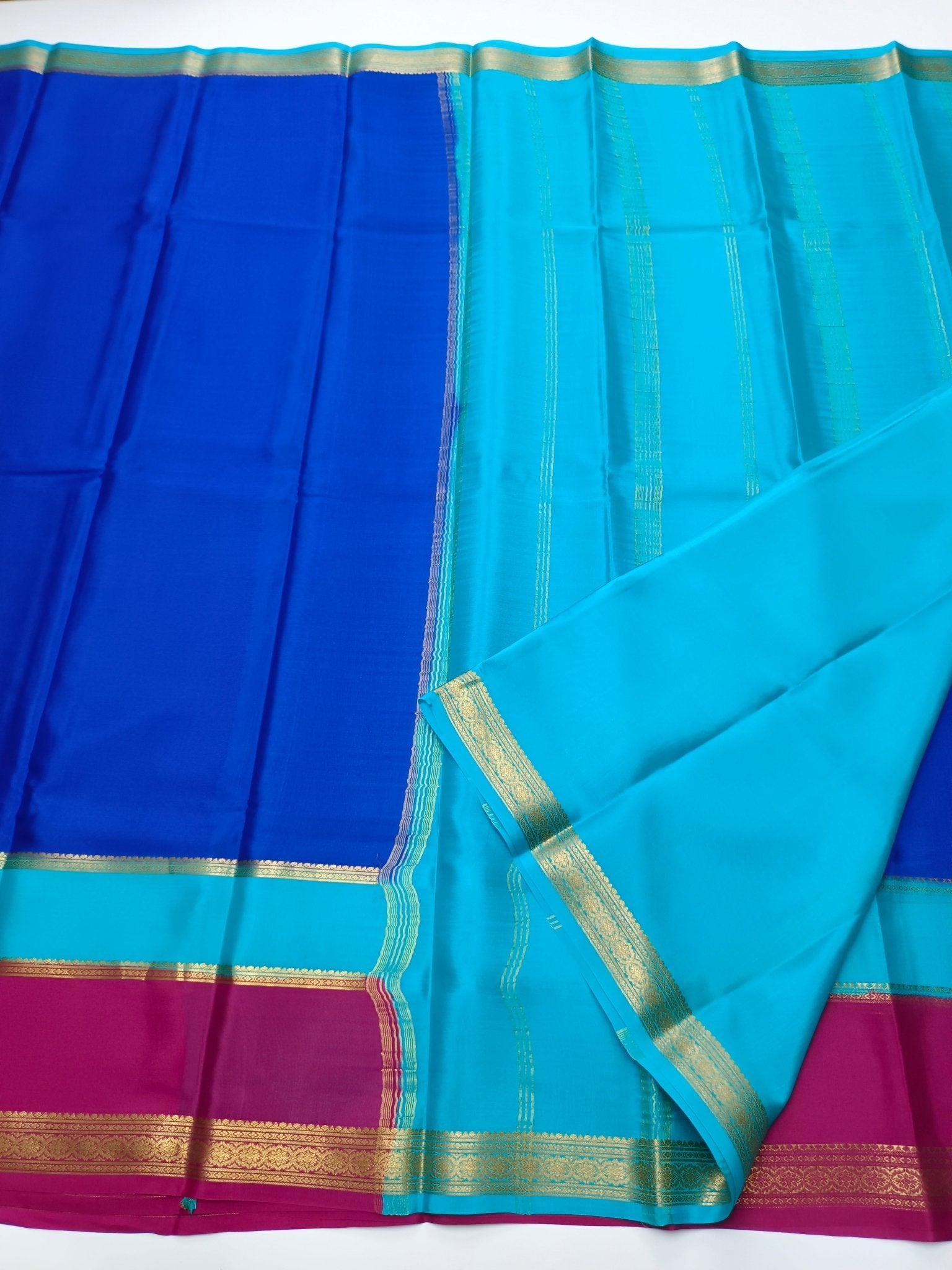 PURE CREPE SILK SAREE - B S CHANNABASAPPA & SONS