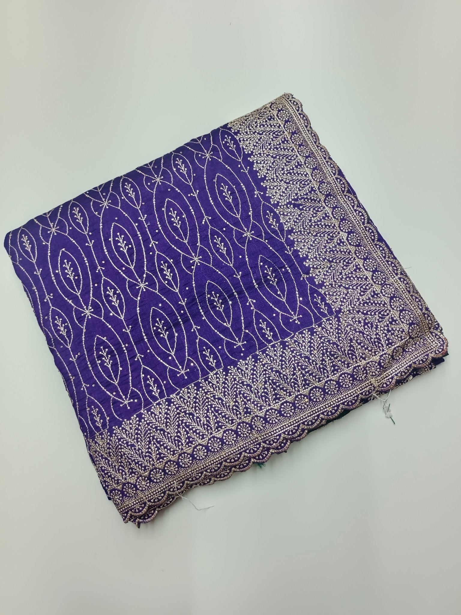 FANCY EMBROIDERY SAREE - B S CHANNABASAPPA & SONS