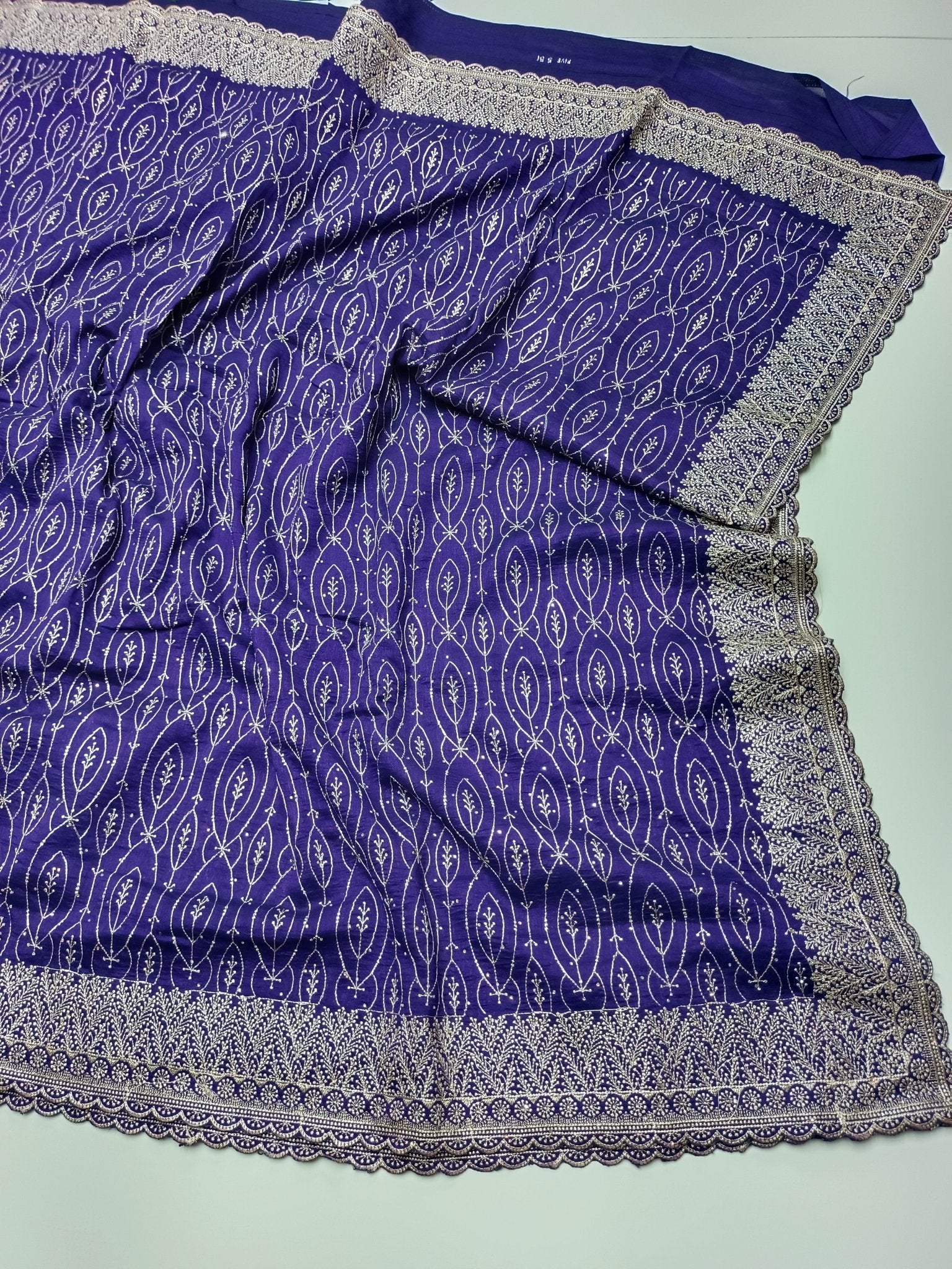 FANCY EMBROIDERY SAREE - B S CHANNABASAPPA & SONS