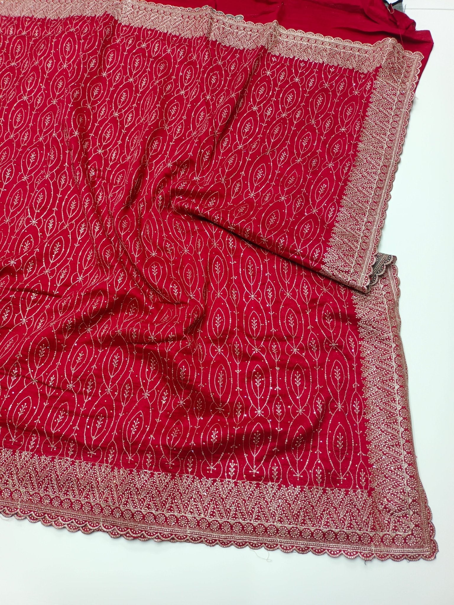 FANCY EMBROIDERY SAREE - B S CHANNABASAPPA & SONS