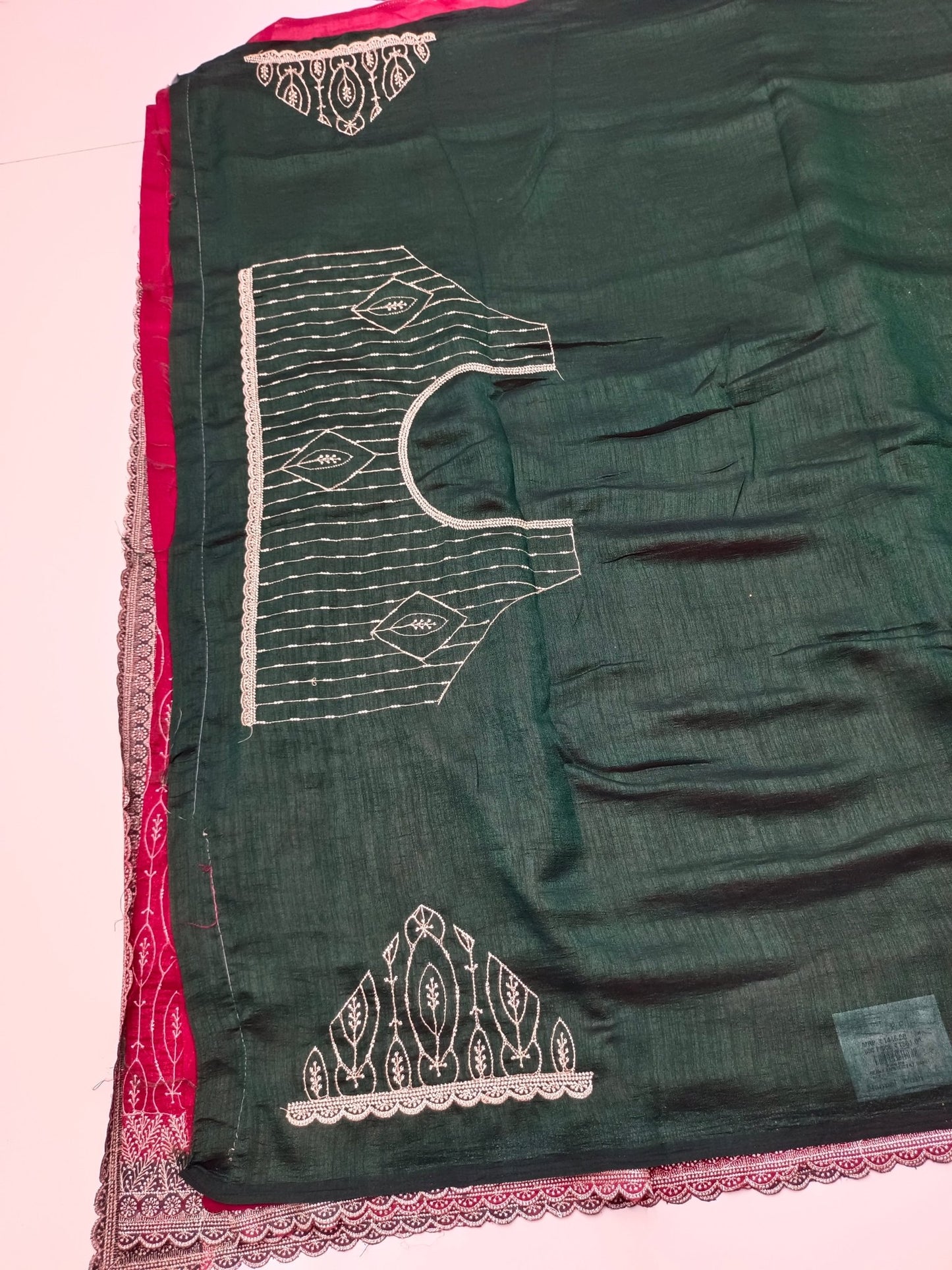FANCY EMBROIDERY SAREE - B S CHANNABASAPPA & SONS