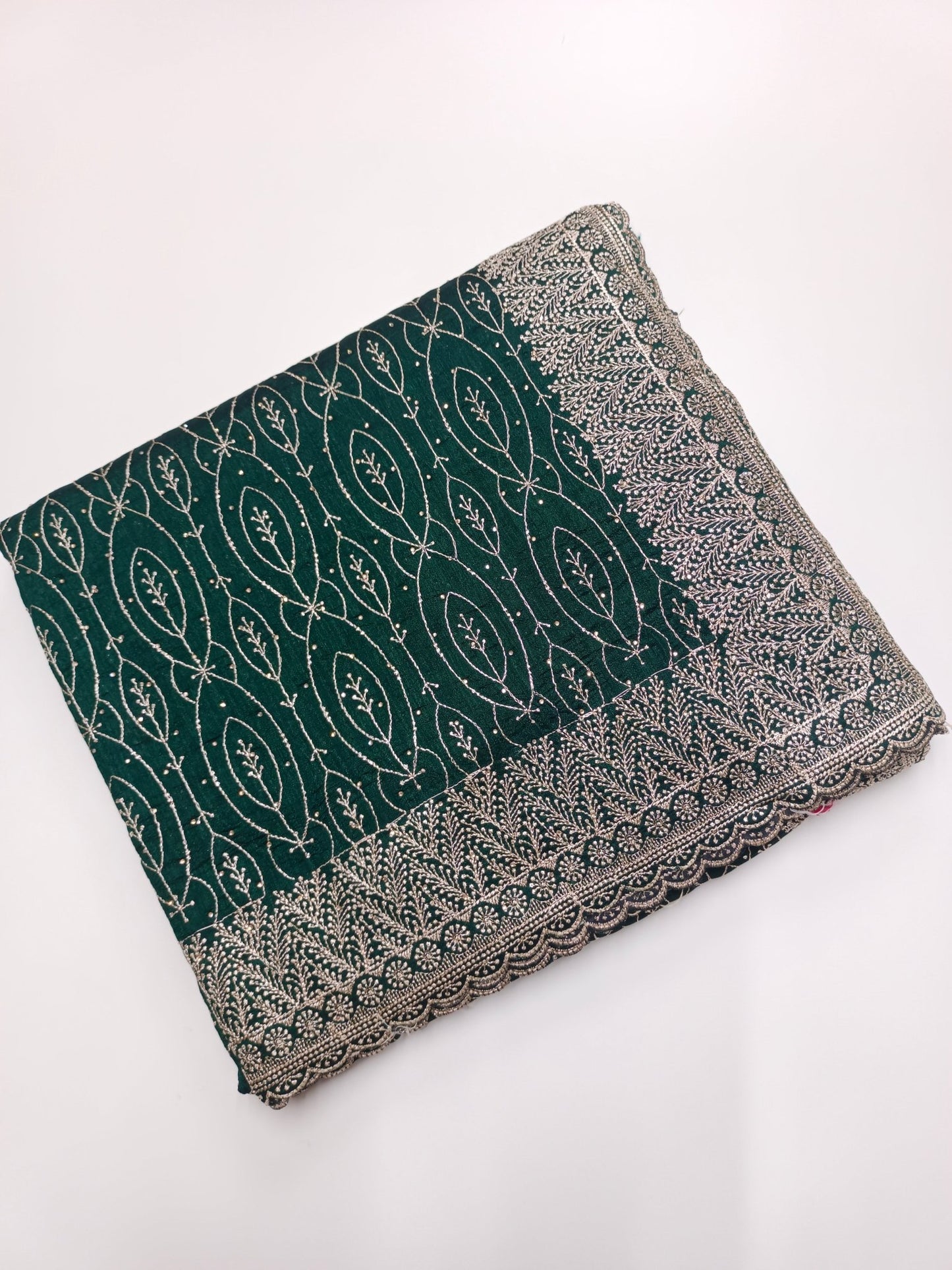 FANCY EMBROIDERY SAREE - B S CHANNABASAPPA & SONS