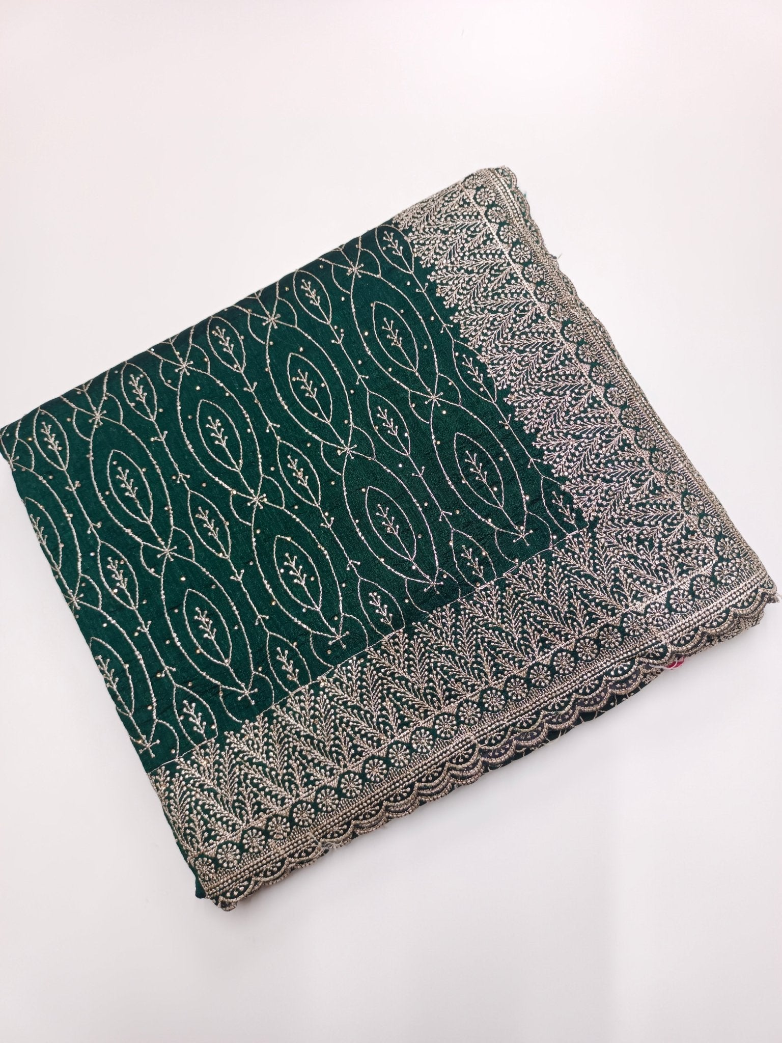 FANCY EMBROIDERY SAREE - B S CHANNABASAPPA & SONS