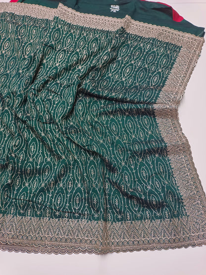 FANCY EMBROIDERY SAREE - B S CHANNABASAPPA & SONS