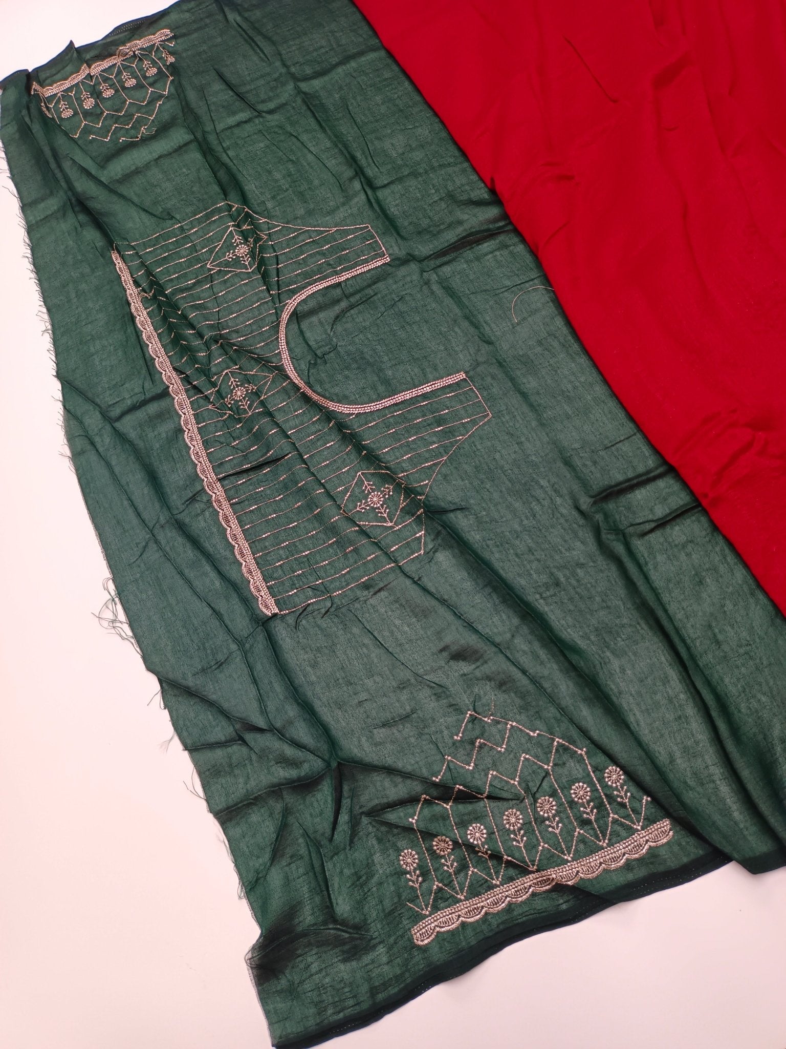 FANCY EMBROIDERY SAREE - B S CHANNABASAPPA & SONS