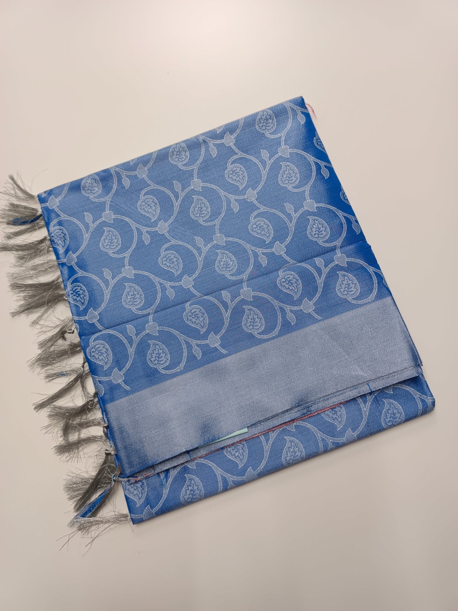 TISSUE COTTON SAREE - B S CHANNABASAPPA & SONS