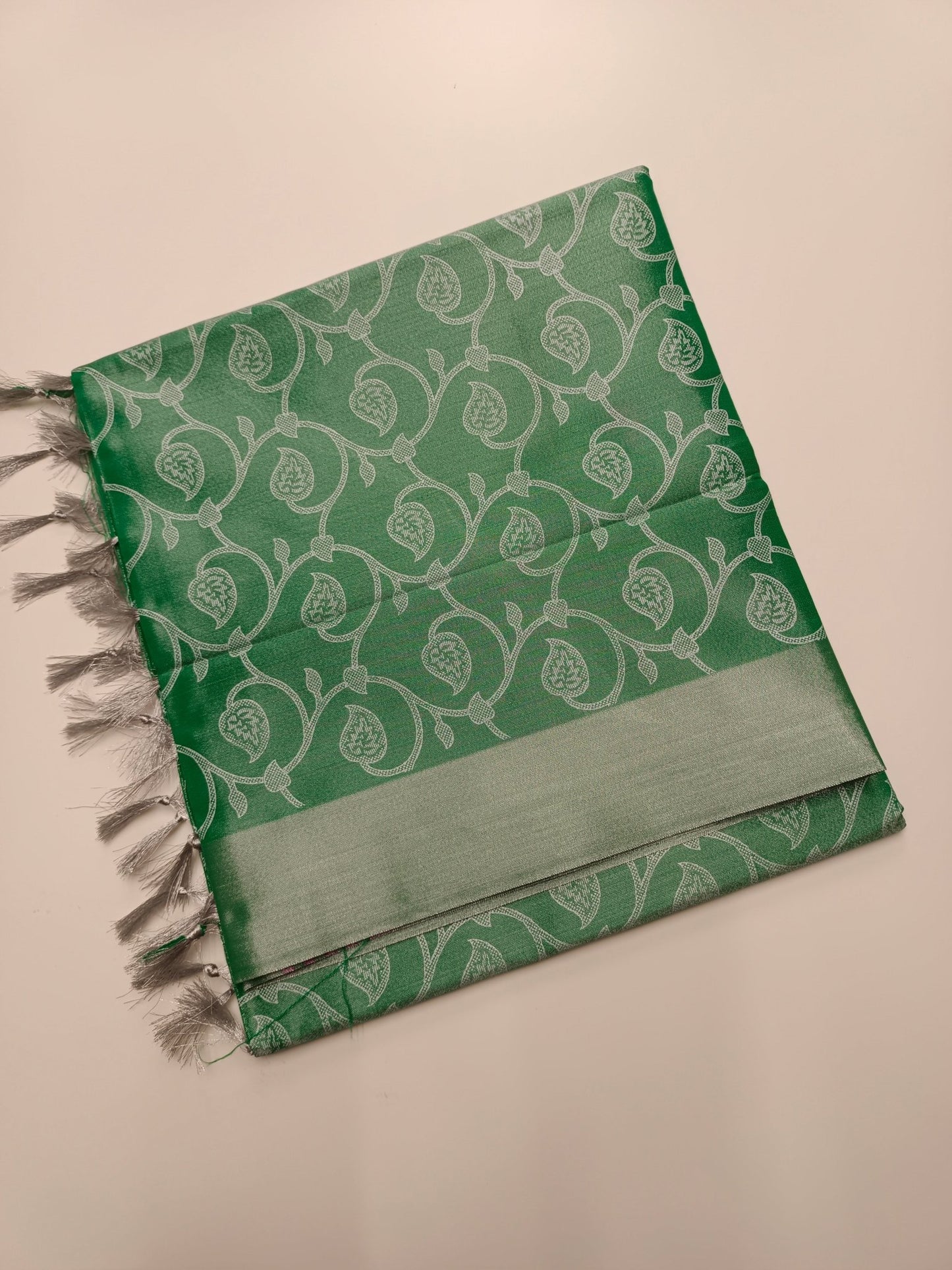 TISSUE COTTON SAREE - B S CHANNABASAPPA & SONS