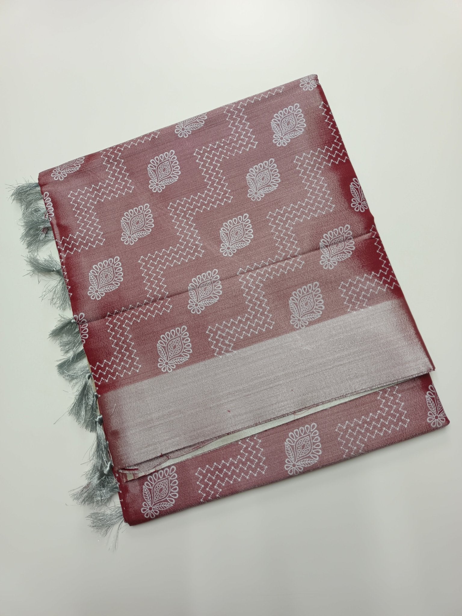 TISSUE COTTON SAREE - B S CHANNABASAPPA & SONS