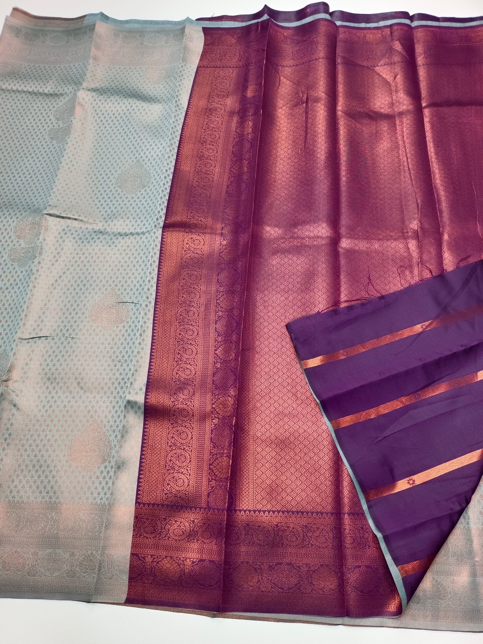 FANCY BROCADE SAREE - B S CHANNABASAPPA & SONS