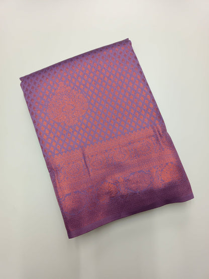 FANCY BROCADE SAREE - B S CHANNABASAPPA & SONS