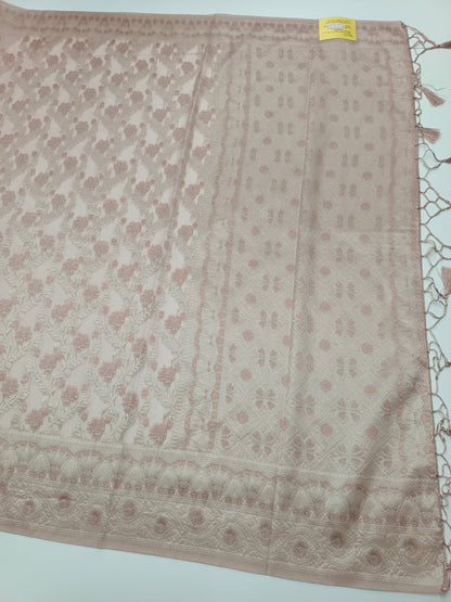 FANCY ORGANZA SAREE - B S CHANNABASAPPA & SONS