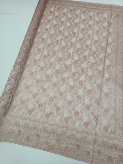 FANCY ORGANZA SAREE - B S CHANNABASAPPA & SONS