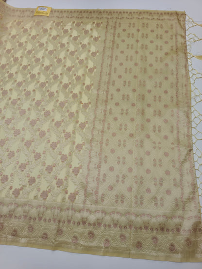 FANCY ORGANZA SAREE - B S CHANNABASAPPA & SONS