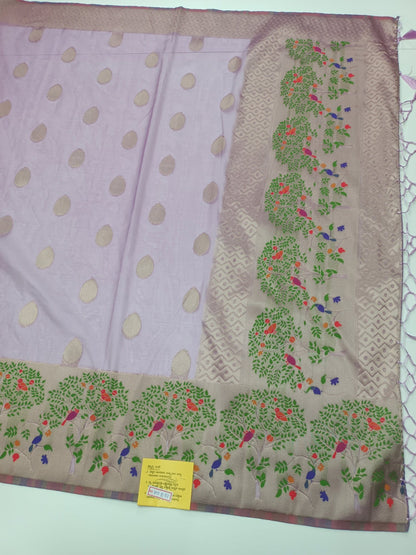 FANCY ORGANZA SAREE - B S CHANNABASAPPA & SONS