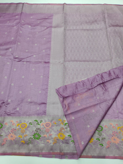 FANCY RAW SILK SAREE - B S CHANNABASAPPA & SONS