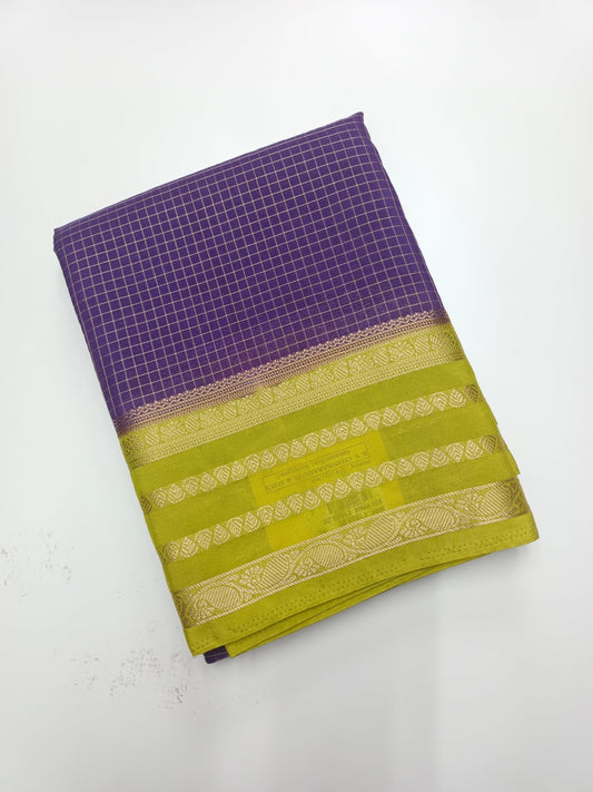 SEMI CREPE SILK SAREE - B S CHANNABASAPPA & SONS