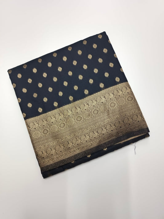 FANCY SOFT SILK SAREE - B S CHANNABASAPPA & SONS