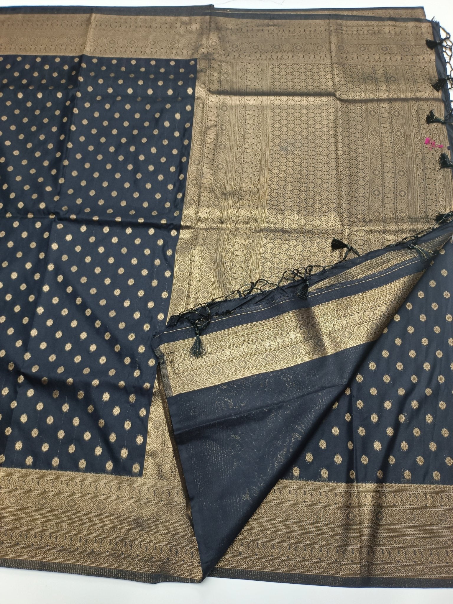FANCY SOFT SILK SAREE - B S CHANNABASAPPA & SONS