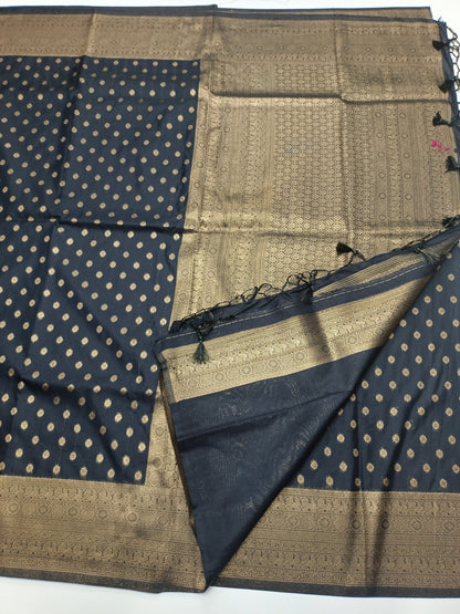 FANCY SOFT SILK SAREE - B S CHANNABASAPPA & SONS