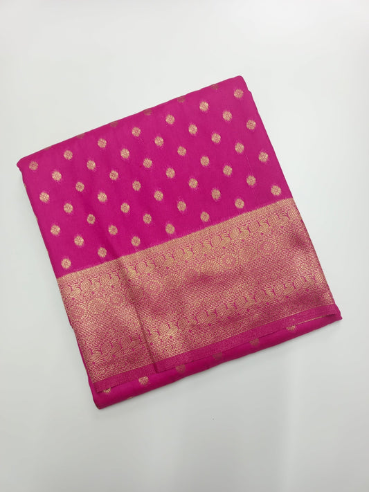 FANCY SOFT SILK SAREE - B S CHANNABASAPPA & SONS