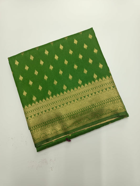 FANCY SOFT SILK SAREE - B S CHANNABASAPPA & SONS