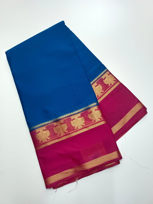 SEMI CREPE SILK SAREE - B S CHANNABASAPPA & SONS
