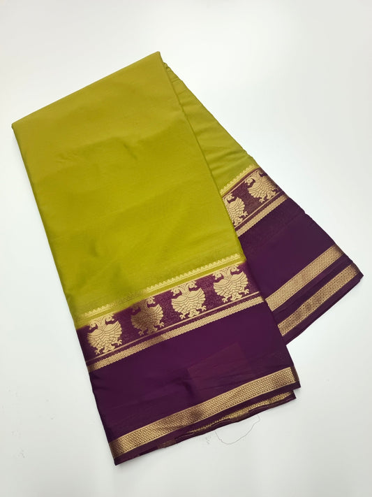 SEMI CREPE SILK SAREE - B S CHANNABASAPPA & SONS