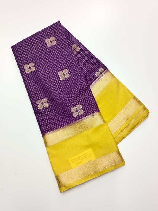 SEMI CREPE SILK SAREE - B S CHANNABASAPPA & SONS