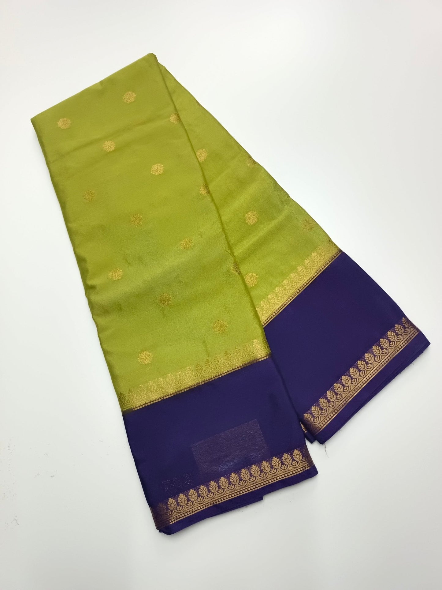 SEMI CREPE SILK SAREE - B S CHANNABASAPPA & SONS