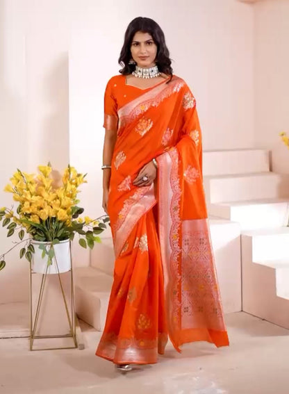 FANCY SILK SAREE - B S CHANNABASAPPA & SONS