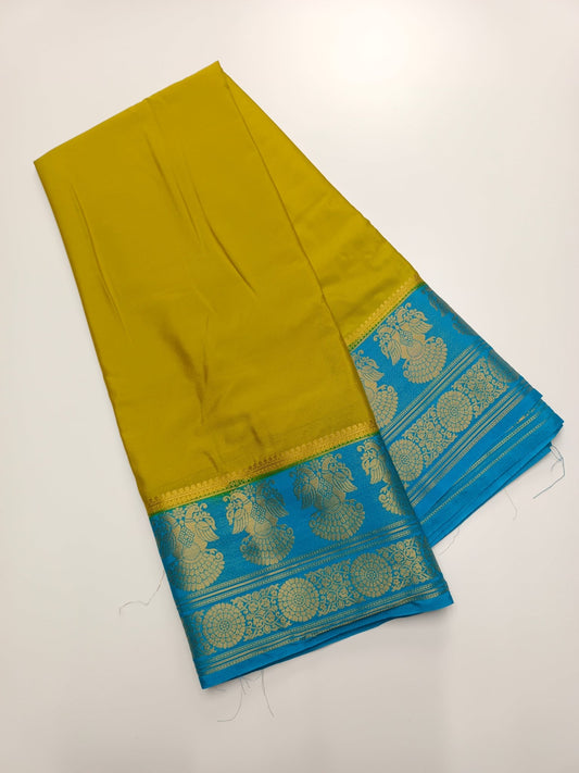SEMI CREPE SILK SAREE - B S CHANNABASAPPA & SONS